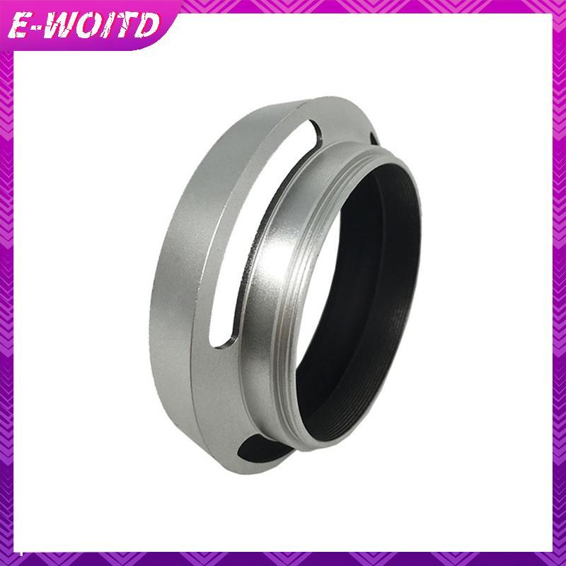 E-WOITD Camera Lens Hood Kim Loại Thông Hơi 35 / 37 / 39 / 40.5 / 43 / 46 / 49 / 52 / 55 / 58 / 62 / 67 / 72 / 77 / 82mm Vít-in Lente Bảo Vệ Cho Canon Nikon E-WOITD