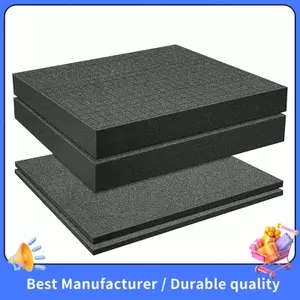 4 Chiếc Chọn Ngoài Bọt Chèn Pluck Pre Vuông Tấm Bọt Có Đáy Sử Dụng Cho Board Hộp Trò Chơi Trường Hợp Bảo Quản Ngăn Kéo