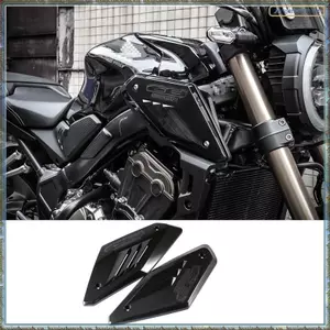 Bóng Màu Đen Khung Xe Máy Bên Bảng Bảo Vệ Vỏ Ống Hút Bảo Vệ Cho CB650R 2019 2020 2021