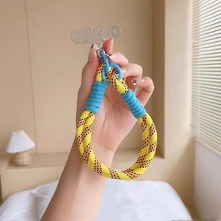 Màu sắc rắn bện trường hợp điện thoại dây buộc ccd dệt máy ảnh dây buộc cho tất cả các mô hình trường hợp điện thoại