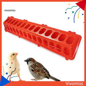 Khay đựng gia cầm bằng nhựa 28 khe Flip Top – Máng cho gà ăn không lộn xộn cho gà con Bồ câu Vẹt Vịt cút – Bền bỉ Dễ dàng làm sạch và lắp đặt thức ăn cho chim