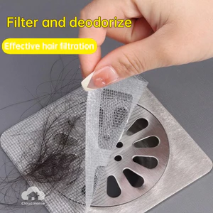 Lưới lọc chống tắc nghẽn cho bồn rửa nhà tắm, lưới lọc dùng một lần cho cống thoát sàn.
