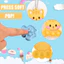 Fidget Đồ Chơi Đẩy Pop Bong Bóng Móc Khóa Bộ Giảm Căng Thẳng Squishy Giải Nén Động Vật Mặt Dây Chuyền Slime Đồ Chơi Cảm Giác Cho Trẻ Em Người Lớn