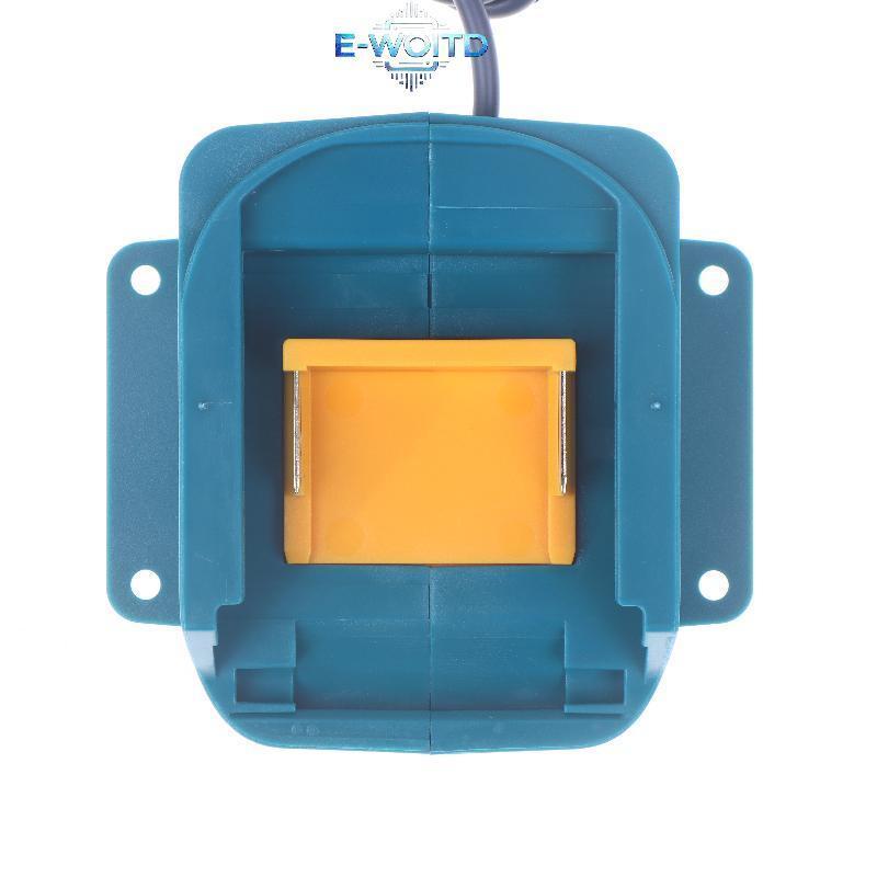 E-WOITD 1 Cái Cho 18V BL1860 BL1820 BL1890 Pin Li-ion 1M Dây Điện Pin Adapter Cho Starlink Mini Dish DC Cáp Điện E-WOITD