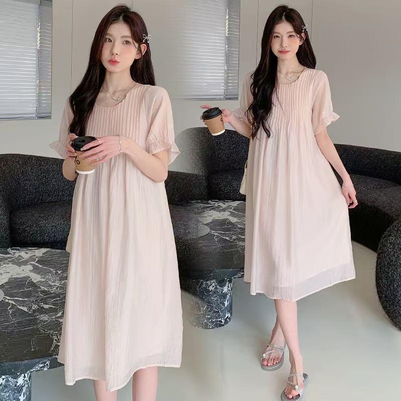 Đầm bà bầu tencel sang trọng, phù hợp mùa hè