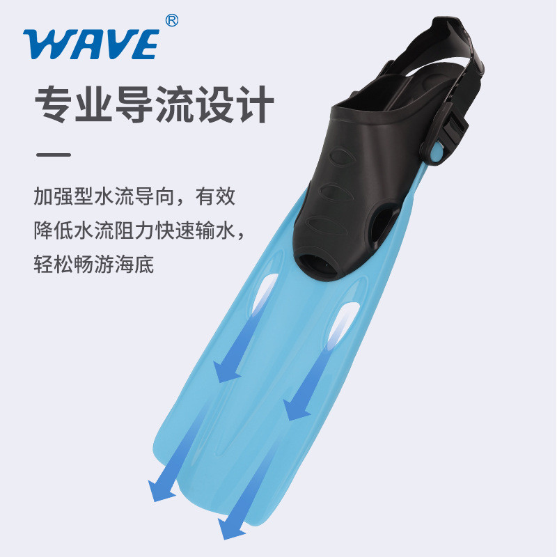 Vây lặn nhẹ Unisex Vây bơi lặn Di động miễn phí Vây lặn 26,4.26 XLUC