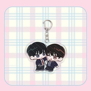 Mondays Savior Móc khóa dành cho nữ ₪월 🇾 🍭 ✷ ◈ ◈ acrylic Móc chìa khóa nam Hàn Quốc BL Manwha Hàng hóa Vòng chìa khóa