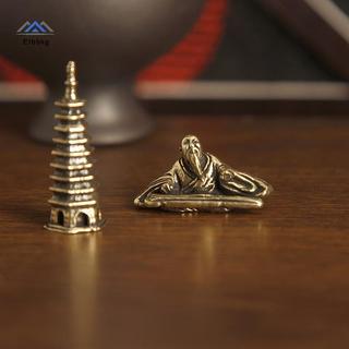 ELBBKG Đồng Câu Cá Ông Già Tượng Nhỏ Để Bàn Đồ Trang Trí Retro Ngư Dân Mini Các Bức Tượng Nhỏ Mô Hình Trang Trí Nhà Cửa Thủ Công Phụ Kiện Mới