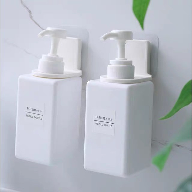 Móc Treo Dầu Gội Đầu, Sữa Tắm Dán Tường Siêu Chắc Tiết Kiệm, Móc Treo Chai Xà Phòng Rửa Tay