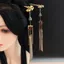 T Đường Phong Cách Bài Hát Phong Cách Cổ Tua Rua Bước Lắc Cung Điện Phong Cách Hanfu Mũ Đội Đầu Kẹp Tóc Tôn Dáng Bao Sideburns Kẹp Tóc Nhỏ