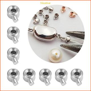 Gói 20 bộ phận làm đồ trang sức gồm khóa uốn đầu hạt định vị