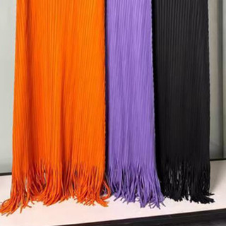 Miyake Viền Đầm Cao Cấp Tính Khí Rời Ôm Hơn Nhìn Cổ Tròn Không Tay Áo Vest Đầm Thường Ngày Phù Hợp Với