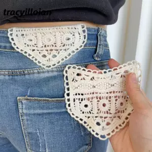 Quần Jean Thắt Lưng Điều Chỉnh, Phù Hợp Bà Bầu, Chất Liệu Cotton