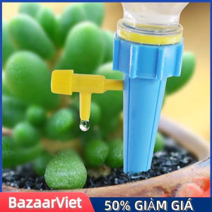 Bộ 10 đầu tưới nhỏ giọt tự động cho chai nước van điều chỉnh Điều chỉnh dòng tưới ， Lắp đặt đơn giản،tránh ngập úng