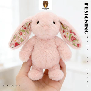 Rytanda Mô Phỏng Dễ Thương Thỏ Sang Trọng Mặt Dây Chuyền Mô Phỏng Dễ Thương Thỏ Móc Khóa Động Vật Mềm Mại Mặt Dây Chuyền Cho Trẻ Em Bạn Gái Giáng Sinh Trang Trí Năm Mới Ba Lô Chìa Khóa Quà Tặng Sinh Nhật