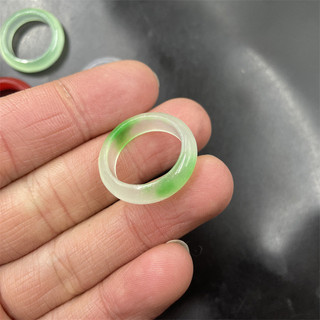 ((2 Cái) Ice Topaz Nhẫn Nam Nữ Phong Cách Rồng Vàng Ngọc Nhẫn Nhẫn Tự Làm Phụ Kiện