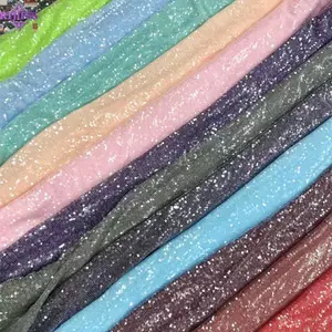 RTJIFSS Vải Lấp Lánh, Thêu 5 Mm Dày Lưới Lấp Lánh Vải, DIY Hạt Sequin Chất Liệu Ren Trang Phục Sân Khấu