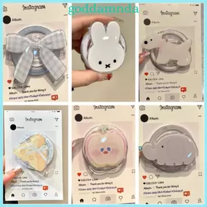 Giá đỡ điện thoại có thể gập lại từ tính GODD với thiết kế hoạt hình dễ thương để sử dụng trên ô tô văn phòng