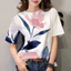 Thời Trang Nữ In Hoa Áo Thun Nữ Tay Ngắn Mùa Hè Tee Top Mềm Mại Thoáng Khí Dễ Thương
