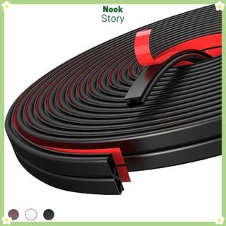 [COD] NOOKSTORY Sọc thời tiết 6m, Dải niêm phong cửa hình chữ D cách âm, Khung cửa chống gió tự dính bằng cao su cách nhiệt gia đình