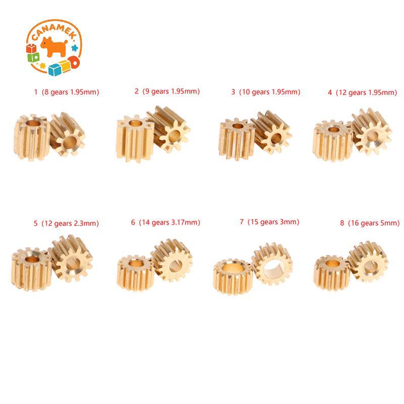 CANAMEK 0.5M Modulus 8T 9T 10T 11T 12T 14T 15T 16T Răng Đồng Truyền Gear Cho Trục Truyền Bánh Răng Phù Hợp Với 1.98MM 2.3mm 3.17MM 3MM 5MM Trục CSF