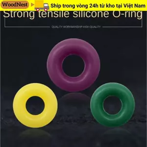 WOODNEST 100 / 400 Chiếc Miếng Đệm Con Dấu, Ống Nước Cá Cắn Vòng Chữ O, Bộ Hệ Thống Nóng Giun Wacky Rig Chỉ Báo Các Loại Bộ Dụng Cụ Câu Cá