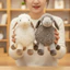 Búp Bê Sang Trọng Cừu DARON, Búp Bê Động Vật Trắng Mềm, Đồ Chơi Gia Đình Thực Tế Dễ Thương 22cm Nhồi Bông Sang Trọng Đồ Chơi Cho Bé