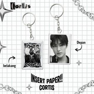 INSERT PAPER !! CORTIS /GANTUNGAN KUNCI CORTIS / KPOP IDOL INSERT PAPER CORTIS - MARTIN