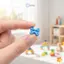 Kính mắt trẻ em Cánh tay silicon chống trượt Bản lề đền linh hoạt Sửa vít an toàn để học tập và hoạt động hàng ngày mới