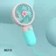 Quạt di động STABFOAM, Chủ đề trái cây Quạt Mini phong cách dễ thương, Thiết kế hoạt hình nhiều màu di động Nhiều kiểu Quạt cầm tay Sử dụng cá nhân