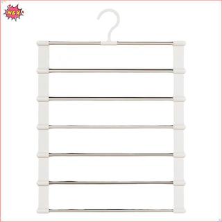 Móc treo quần áo có thể gập lại tiết kiệm không gian N & X Quần dài 5 lớp Ra Tủ quần áo sắp xếp để lưu trữ tủ quần áo phòng ngủ.