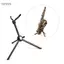 Toyuvn Toyuvn fangzi Di động Tenor Saxophone Giá đỡ Sax Tầng Giá đỡ bằng thép không gỉ có thể gập lại với Túi đựng