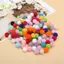 100 Cái / lốc Macaron Pompom Bóng Lông Tơ 10 Mm Coloful Sang Trọng Bóng Thủ Công DIY Trang Trí Đồ Chơi Băng Đô Phụ Kiện Chất Liệu Đẹp