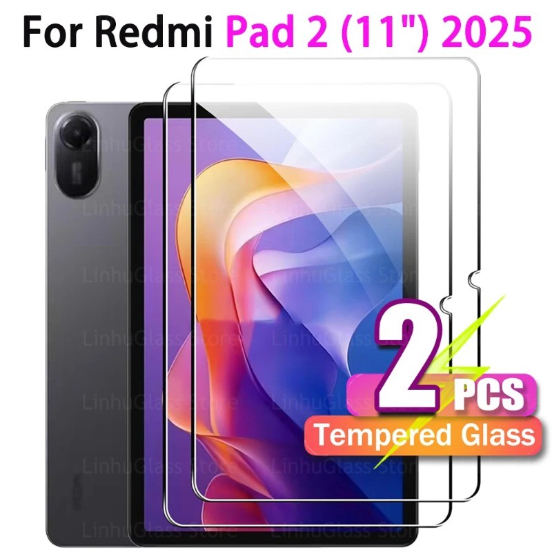 1-2 Chiếc HD Kính Cho Redmi Pad 2 SE 8.7 11 9.7 Máy Tính Bảng Kính Cường Lực Bảo Vệ Màn Hình Cho Redmi Pad 10.61 K Pad 2 8.8 Phim Bảo Vệ Chống Ánh Sáng Xanh