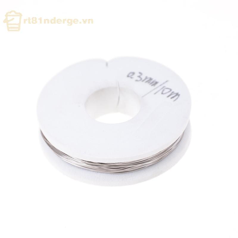 Ge Dây Mayso Nichrome 0.3mm 0.2mm Dài 10m Chất Lượng Cao Dây Điện Trở Cho Máy Cắt Xốp n