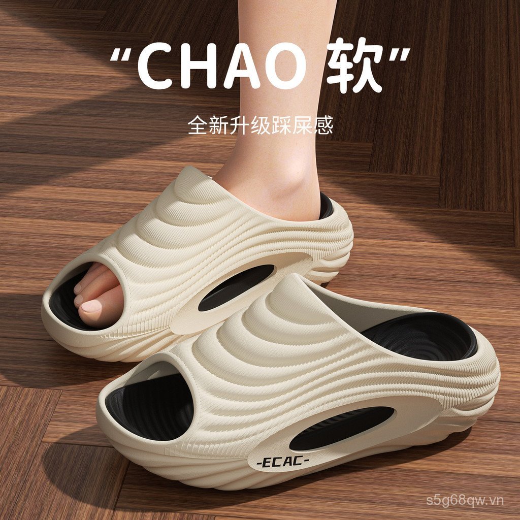 Màu Sắc Phù Hợp Với Tăng Chiều Cao Dép Thể Thao Nữ Phong Cách Mới Trong Nhà Nhà Phòng Tắm Chống Trơn Trượt Dép Chống Mài Mòn Dép Nam