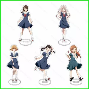 HT3 Trẻ Nữ Không Chơi Trò Chơi Chiến Đấu Đĩa Đứng Acrylic Đứng Ký Anime Để Bàn Trang Trí TH3