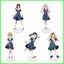 HT3 Trẻ Nữ Không Chơi Trò Chơi Chiến Đấu Đĩa Đứng Acrylic Đứng Ký Anime Để Bàn Trang Trí TH3