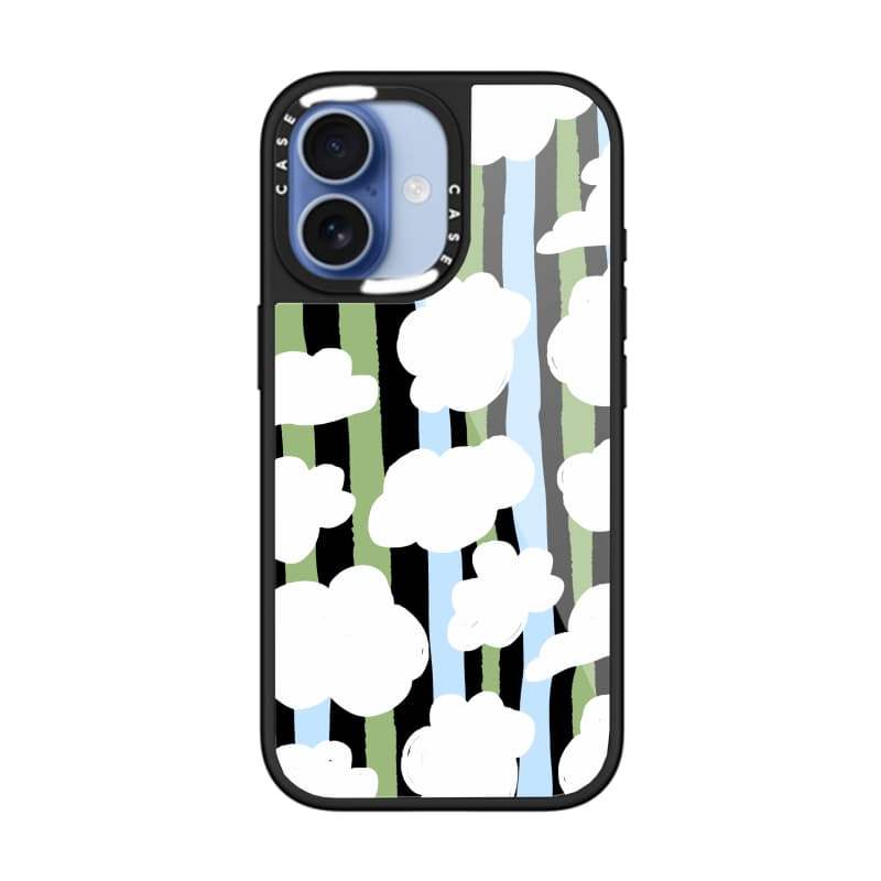 CASECASE X Fluffy Clouds Case Chống Trầy Xước Từ Hút Kính Dành Cho IPhone 17 Air 16 15 14 Pro Max Plus Ốp Lưng Cứng Có Hộp Khắc logo