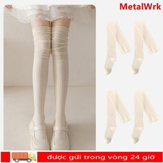 Tất trên đầu gối METALWRK, Quần đùi Cotton trên đầu gối, Quần legging giữ nhiệt cao ấm áp hợp thời trang mùa đông