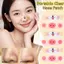 1 / 2 Hộp Miếng dán mũi làm sạch mụn đầu đen hiệu quả, Axit Glycolic & Công thức cây trà nhẹ nhàng, Chủ đề dễ thương di động (Lợn / Chó), để loại bỏ cặn trang điểm