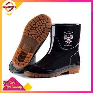 [2 LỚP] Ủng lội nước ngắn đế kếp size 37-45 Aulyshop, ủng lao động, ủng làm vườn