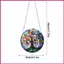 Cửa sổ Suncatcher Mặt dây chuyền trang trí đầy màu sắc Máy làm cầu vồng Trang trí nghệ thuật treo tường có dây chuyền cho cửa hàng sân vườn ngoài trờiidaevn
