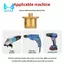 M10 Chân Không Hàn Lỗ Khoan Lỗ Khoan Khoan Lõi Mũi Cho Đá Cẩm Thạch Gạch Sứ Chậu Rửa Lỗ Dụng Cụ Mở