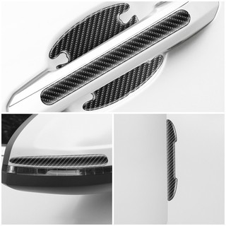 Tay Nắm Cửa Ô Tô Bát Miếng Dán Bảo Vệ Tay Cầm Tự Động Dải Chống Va Chạm Cho Xe Mercedes Benz B / C / E / SClass A Class C200L GLC GLK CLA W108 W124 W126 W140