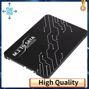 Bộ chuyển đổi M.2 sang vỏ SATA 2.5, Bộ chuyển đổi SSD NGFF dựa trên sang thẻ SATA 3.0 Hợp kim nhôm màu đen Hỗ trợ 2230 2242 2260 2280
