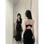 Hot Girl Phong Cách Dây Xích Dây Cổ Đẹp Lưng Nữ Mùa Hè Phong Cách Mới Phổ Biến Độc Đáo Cao Cấp Dây Đuôi Cá Váy Dài Slim-fit Ôm Hơn Nhìn