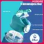 JASMINE 800ml / 28oz Bình Nước Thể Thao Dung Tích Lớn Chống Rò Rỉ Cốc Nhựa Nhiều Màu Sắc Uống Ngoài Trời Du Lịch Di Động Tập Gym Thể Dục Bình JASMINE