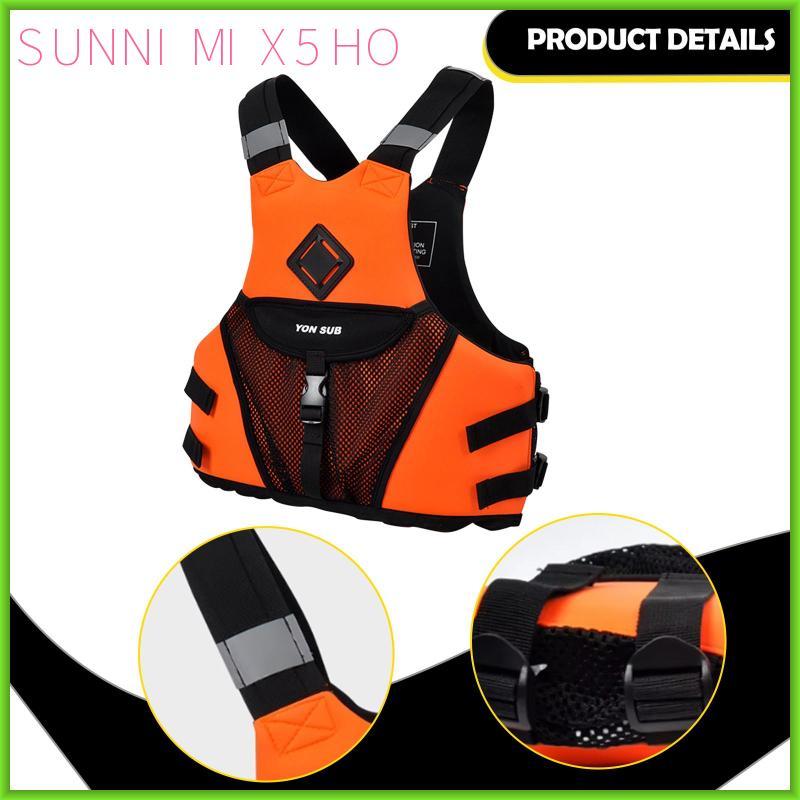 Áo phao cho người lớn Áo khoác an toàn phản quang có lưới bỏ túi Công viên nước chèo thuyền Kayak Phụ kiện