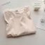 Bộ quần kẻ dài caro đỏ+ và áo phông unisex gấu xanh in ngu ự c -chang3158